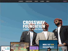 Tablet Screenshot of crossway-foundation.org